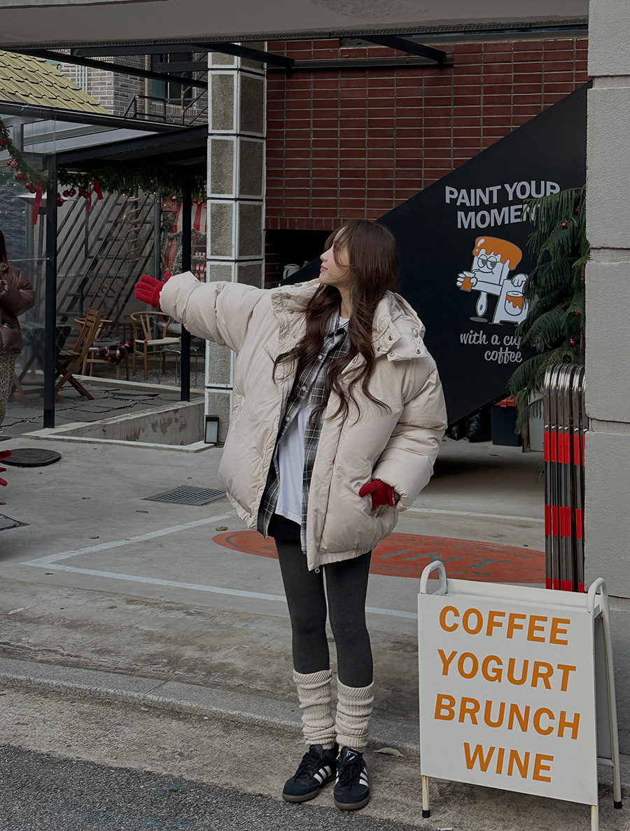 Belmuhen Duck Down Two-Way Hood Padding