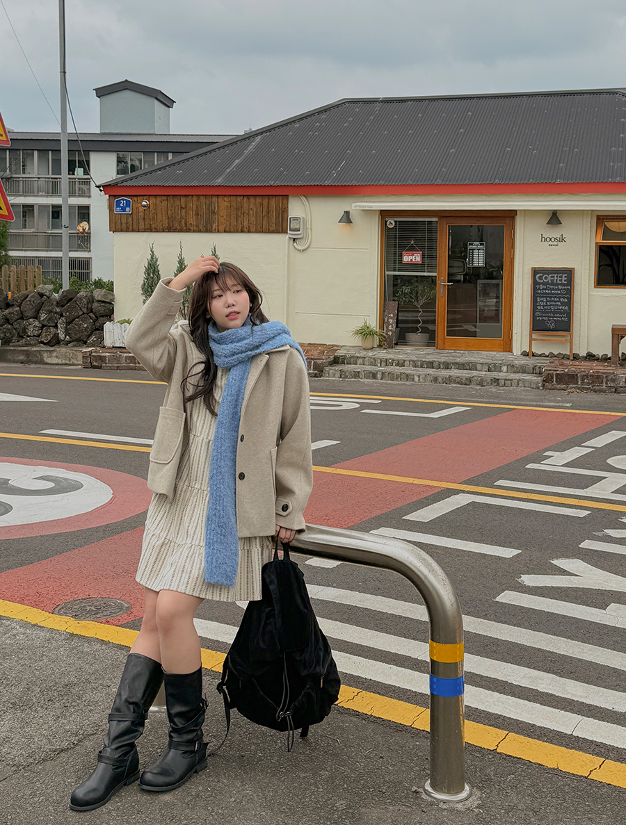 Shorian Collar Short Jacket