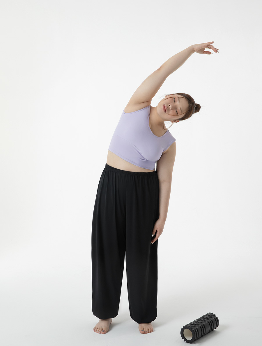 [EVELLET]Ronea Cool Waistband Harem Pants