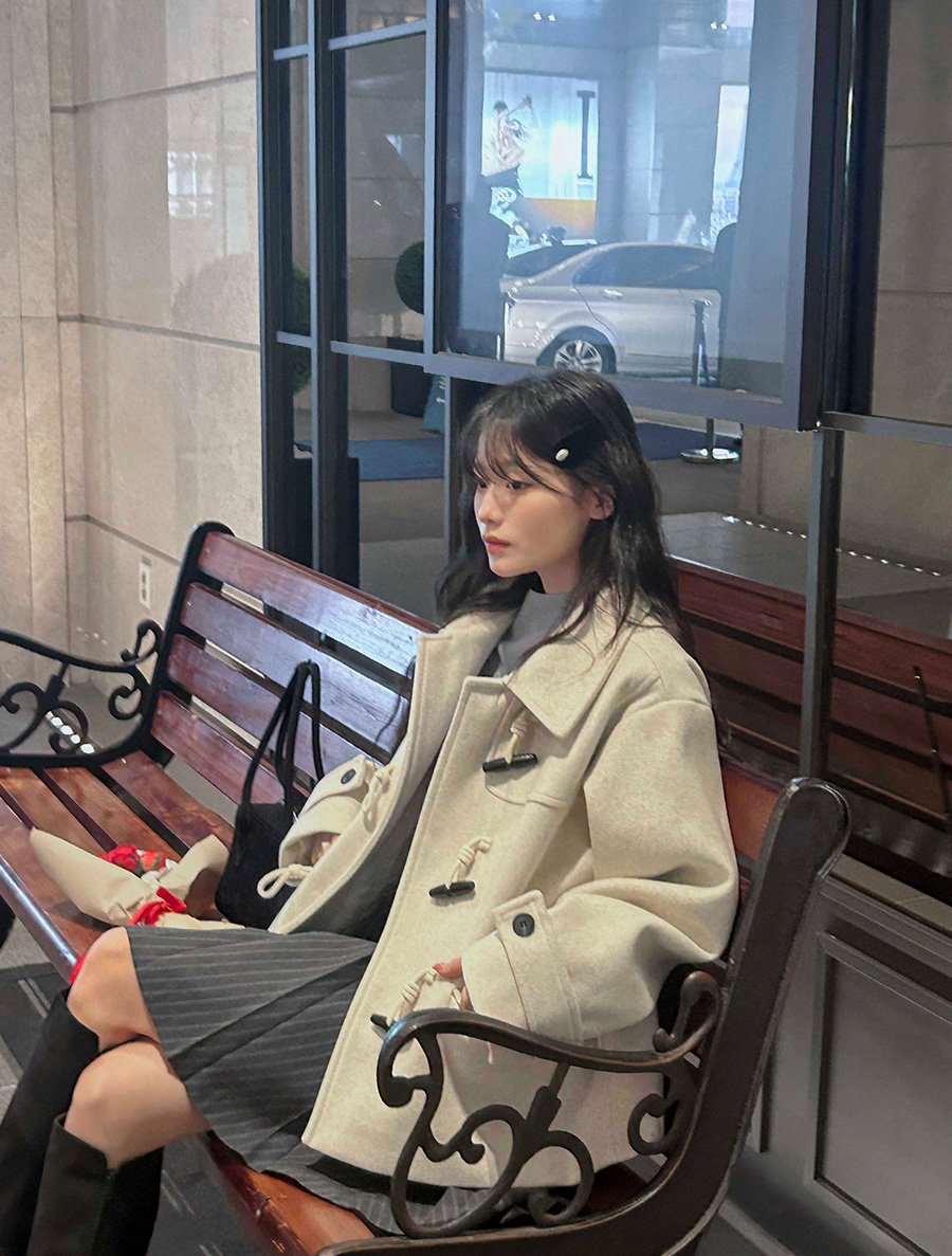 Zbigen Short Duffel Coat (2Ounce)