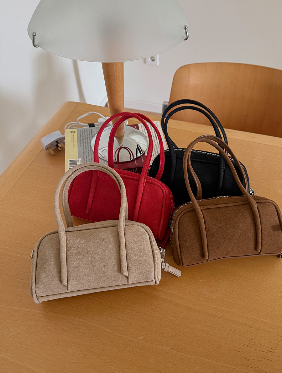 Monie Suede Mini Cross Bag