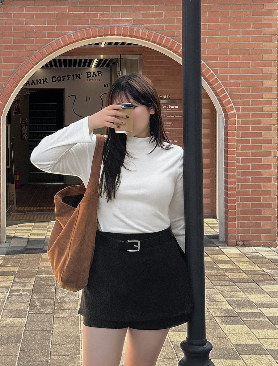 [EVELLET] Le Bihen Basic fleece t-shirt