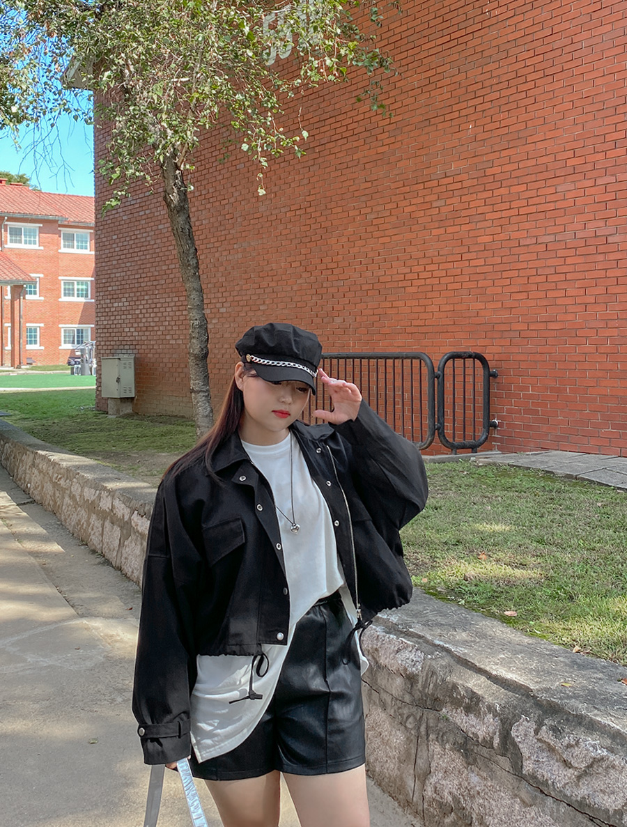 [EVELLET] Queburin Cotton Field Jacket