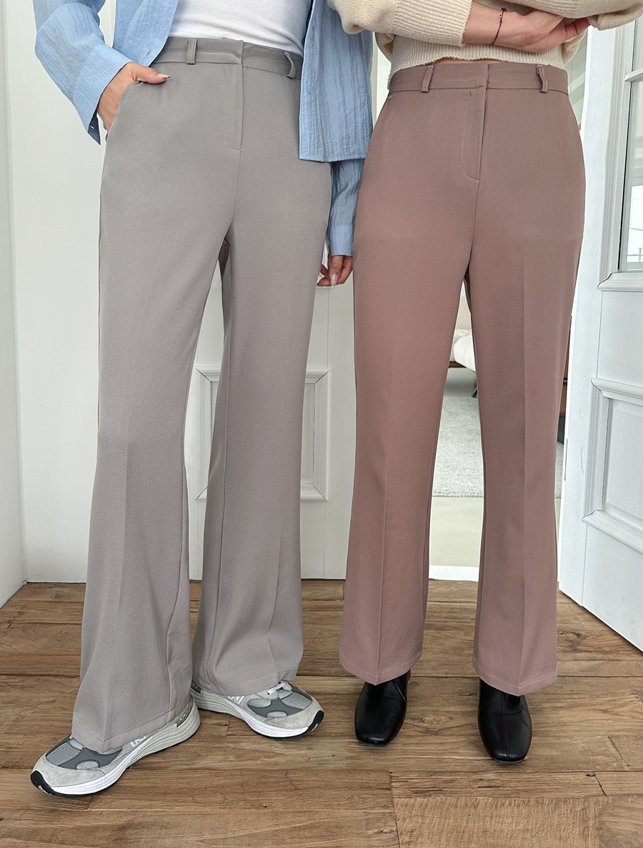 Flared Slacks by Kirose Length