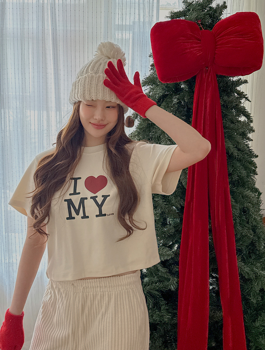 Moonliven Peachy Mo Graphic Print T-shirt