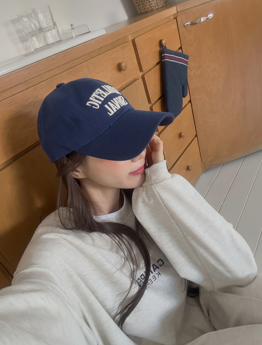 Tiamonn Graphic Print Embroidered Ball Cap