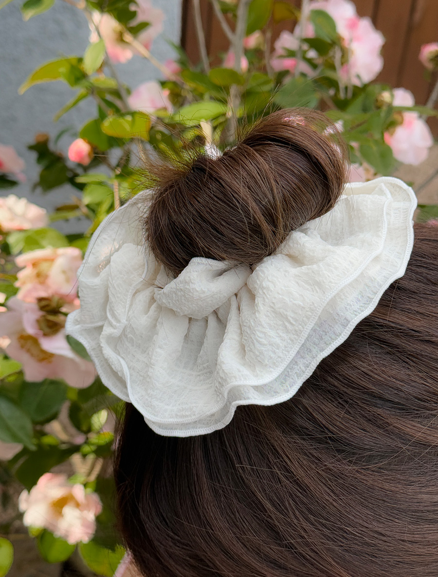 Renmitsu Frill Scrunchie