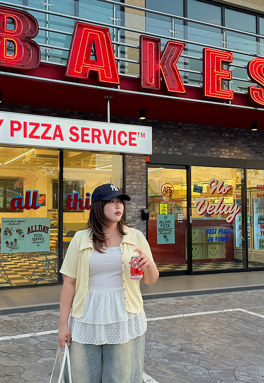 Niern Popcorn Layered Wrap Skirt