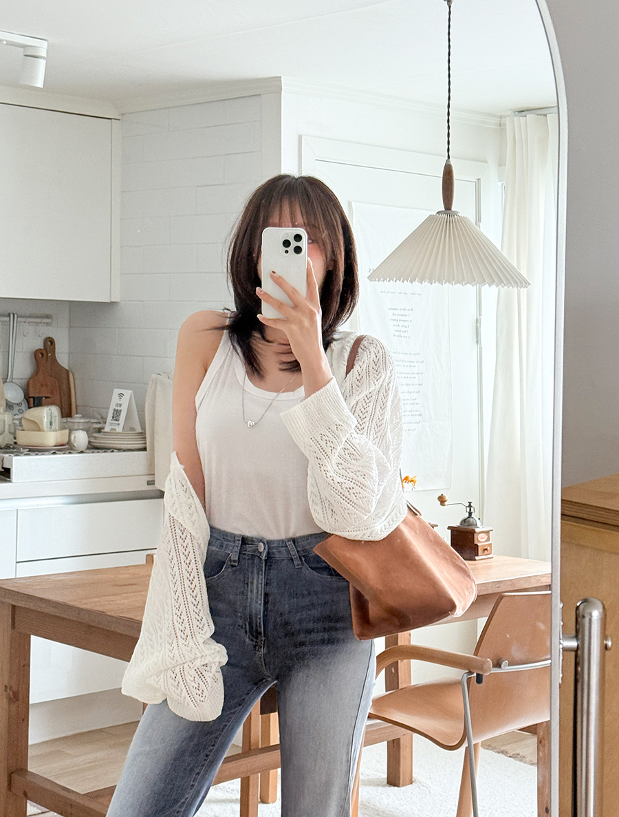 Mudence Ribbed Basic Sleeveless