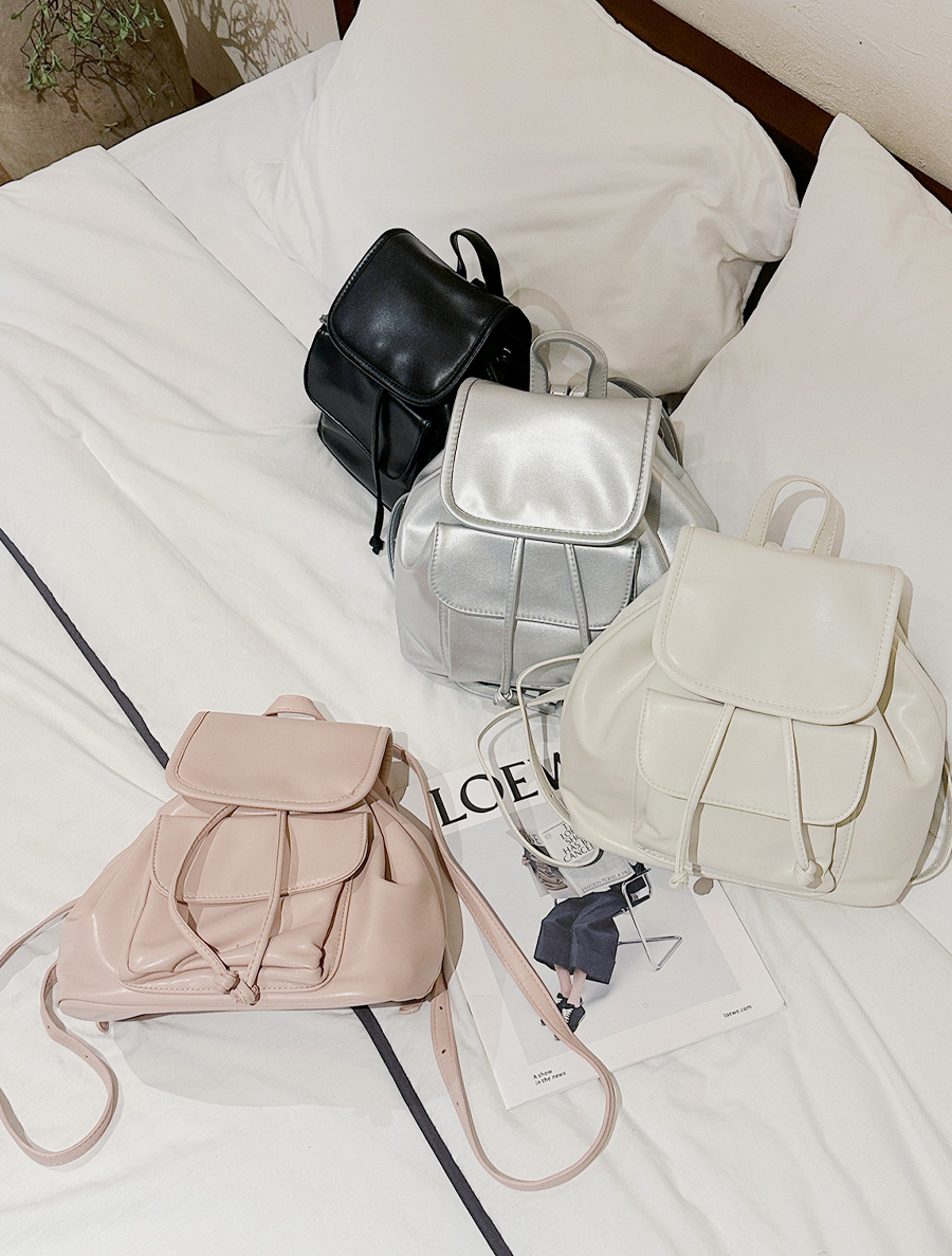 Tennew Leather Pocket BackPack