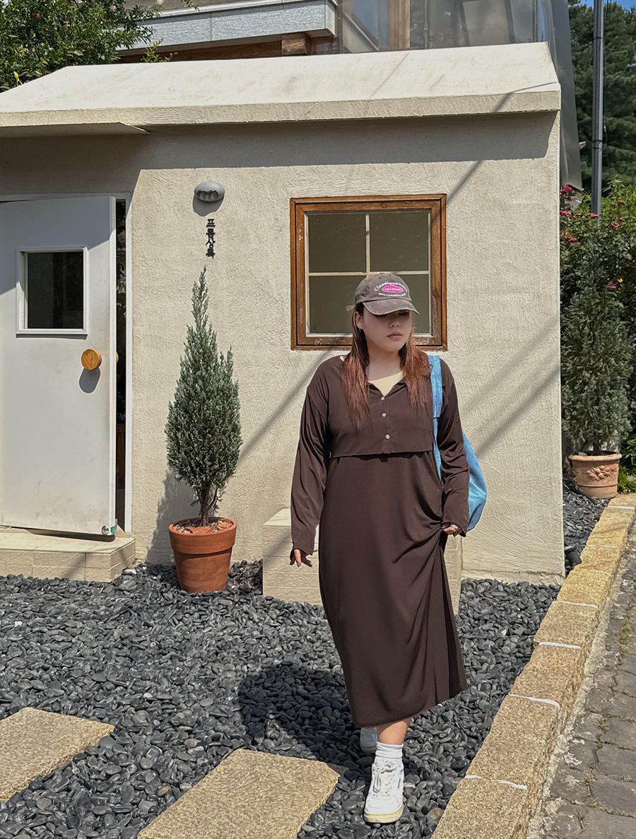 P'aiyu Cardigan Dress SET