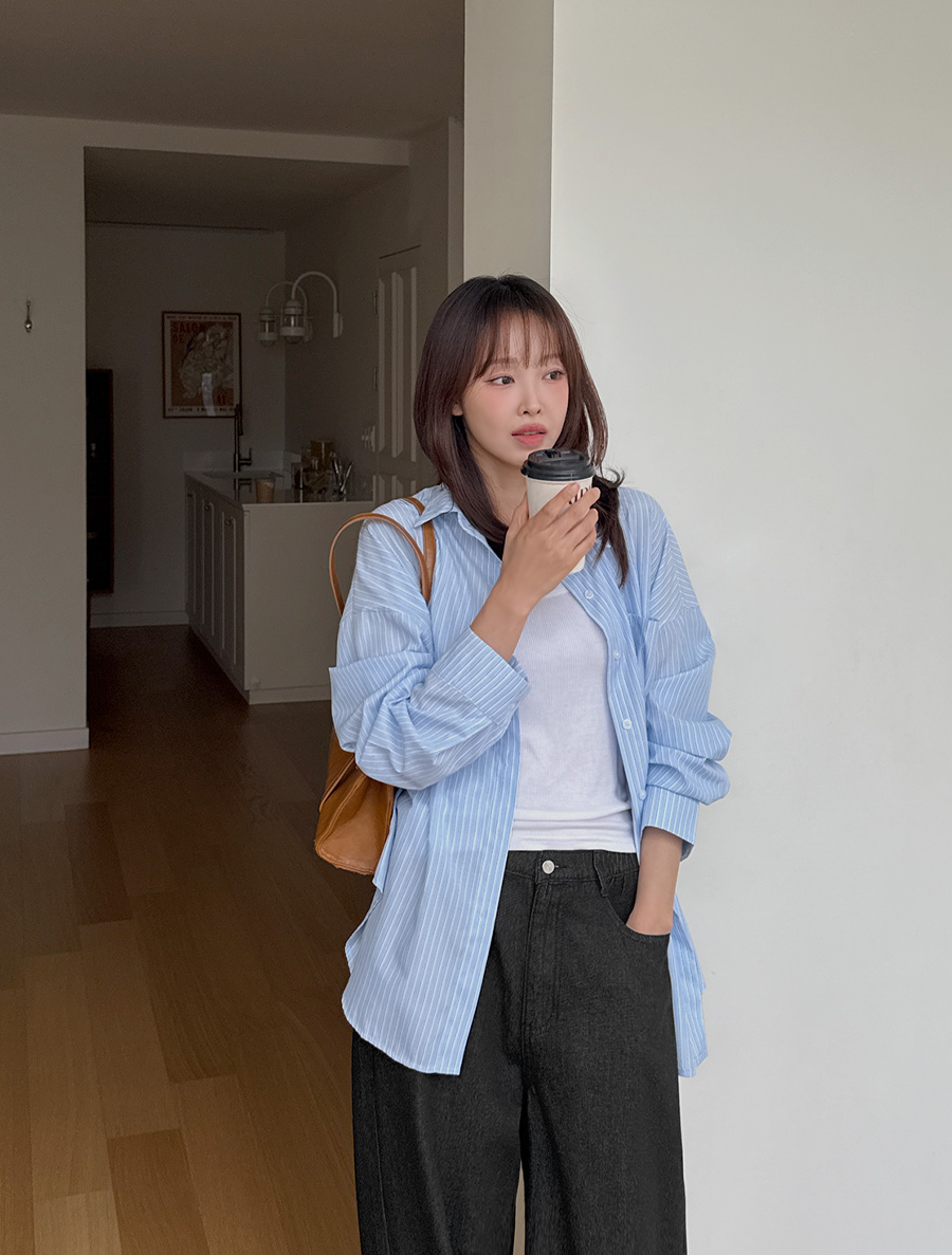 Danuel ST Unbalance Collared Shirt