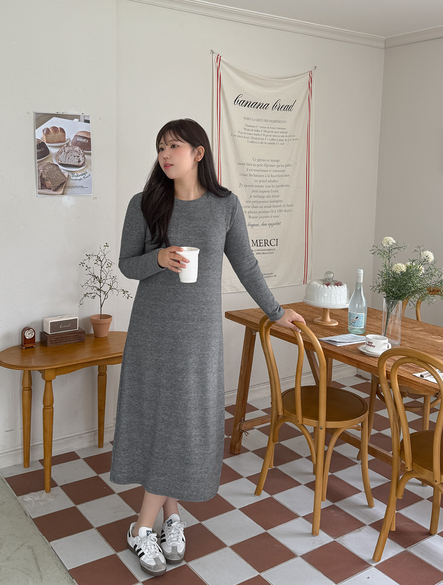 Juteph Basic Long Dress