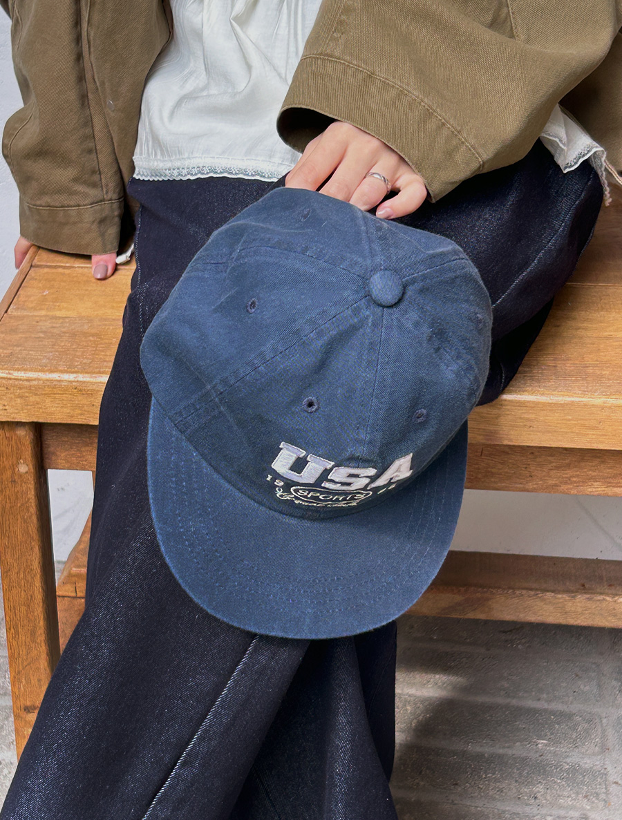 Recent Embroidery Graphic Print Camp Cap