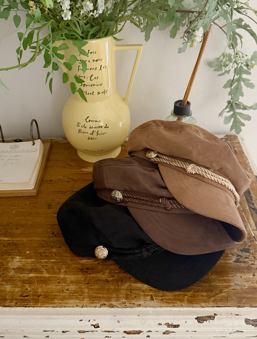 Recua Suede Sailor Cap