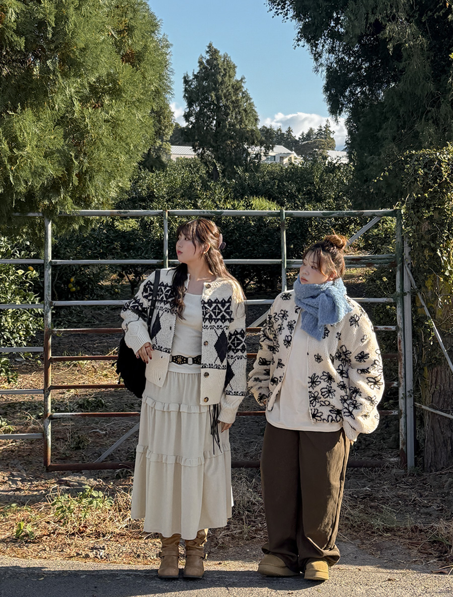 Marvue Length-Specific Peach Fleece Balloon Cotton Pants