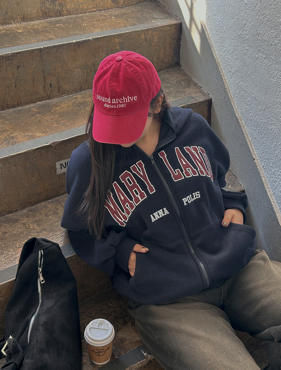 Lencoe Fleece Graphic Print Hood Zip up