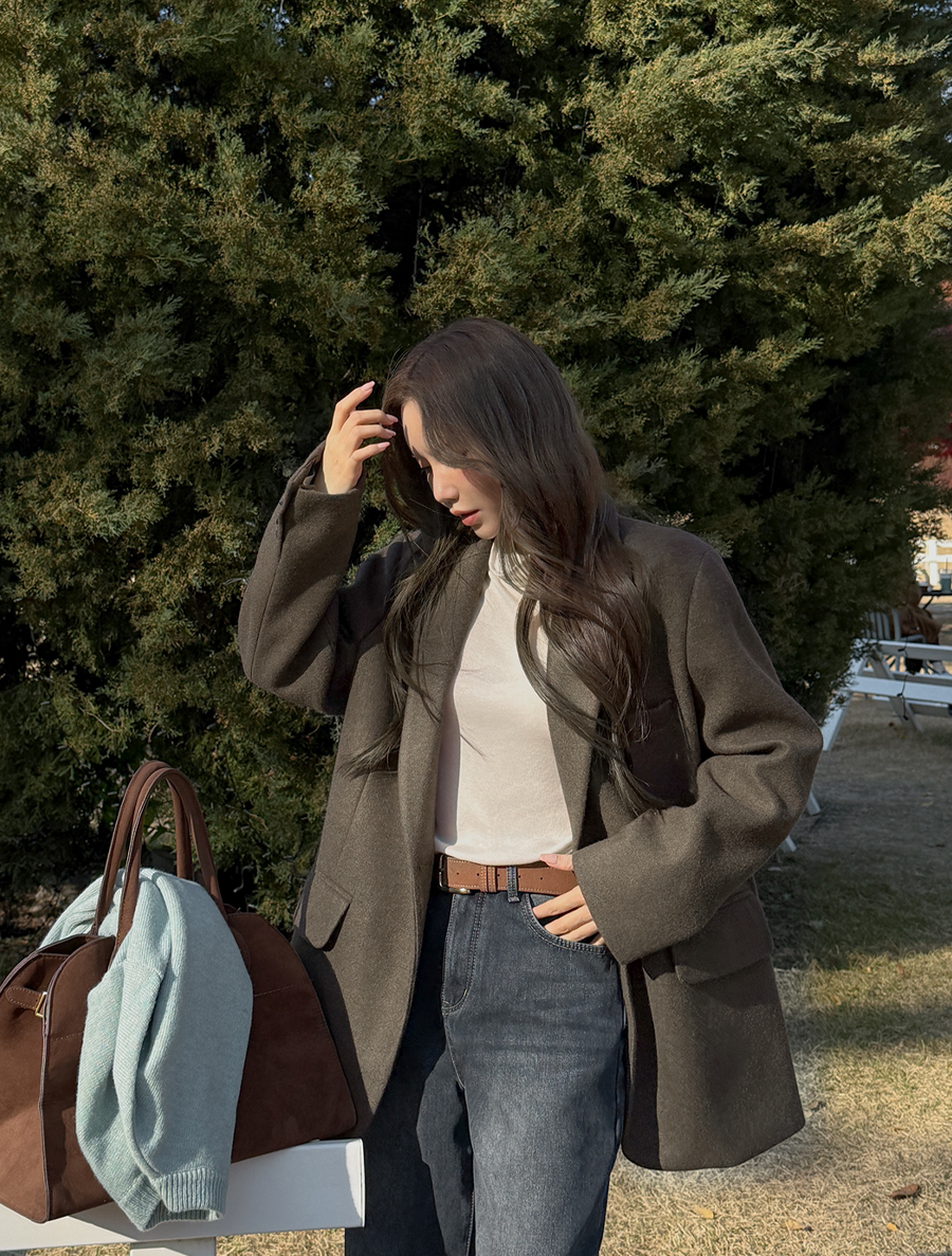 Hachion Wool Single Jacket