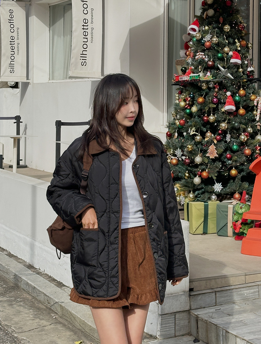 Matomu Wellon Contrast quilting Jumper