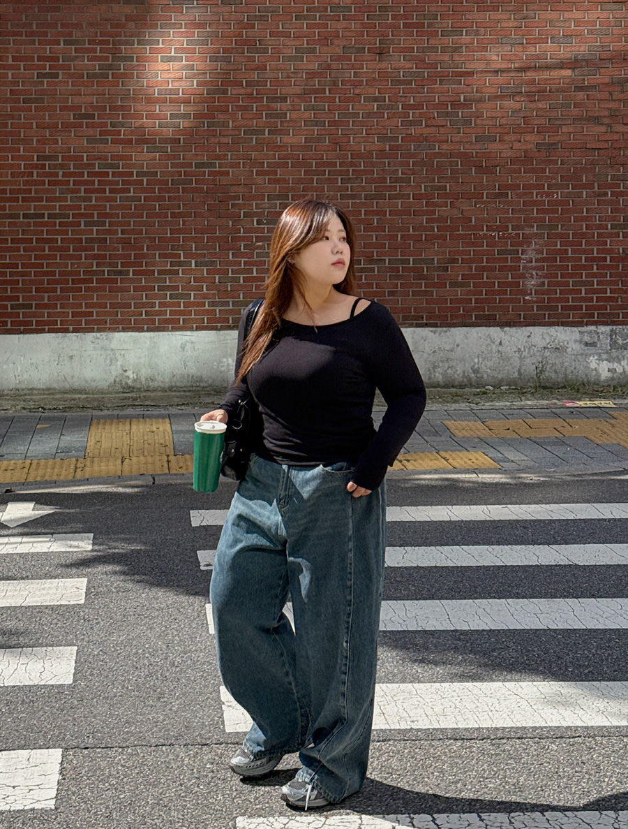 [EVELLET] Miprin fleece Sleeveless T-shirt SET