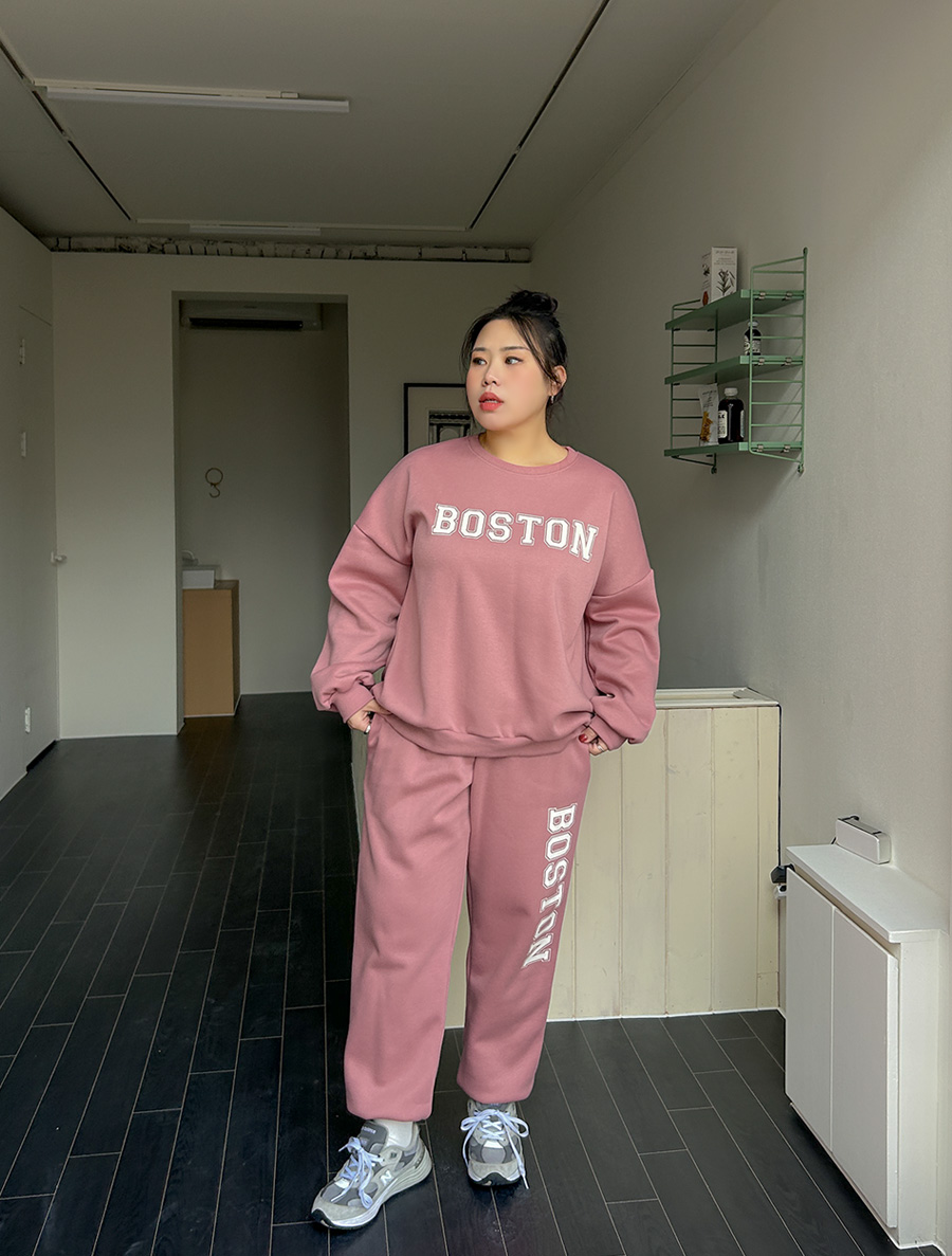 [EVELLET] Bensdell Graphic Print fleece Training SET