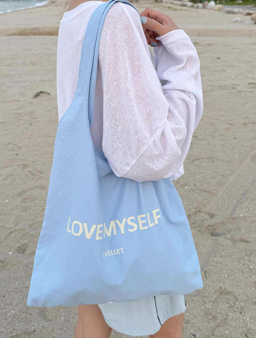 [EVELLET] Verinmu Graphic Print Eco Bag