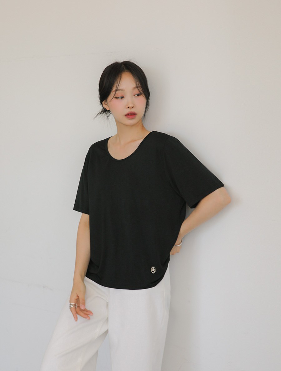 [EVELLET] Nielve Modal Span T-shirt