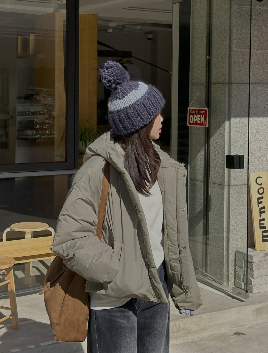 [EVELLET] Mutagen Hood Padding Jumper