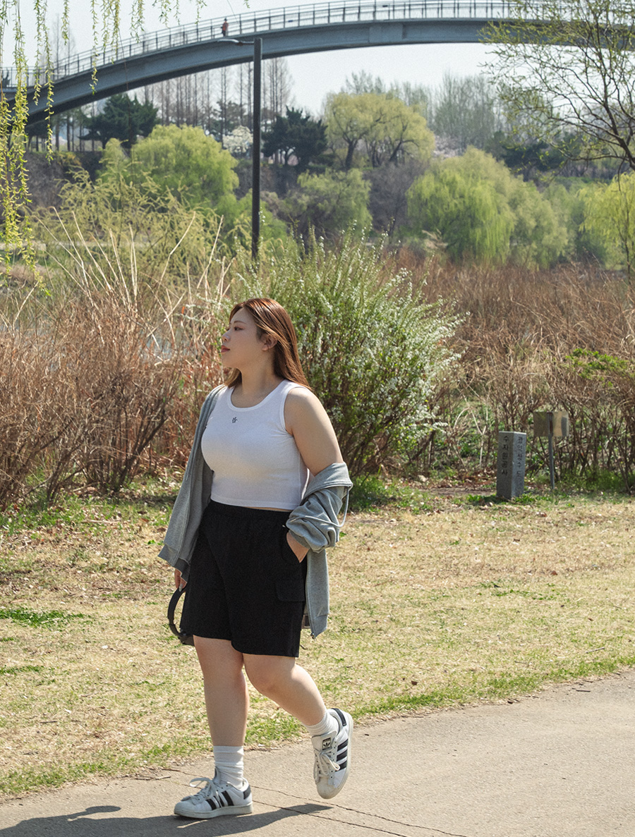 [EVELLET] Lightu Cool Touch Length Waistband Pants