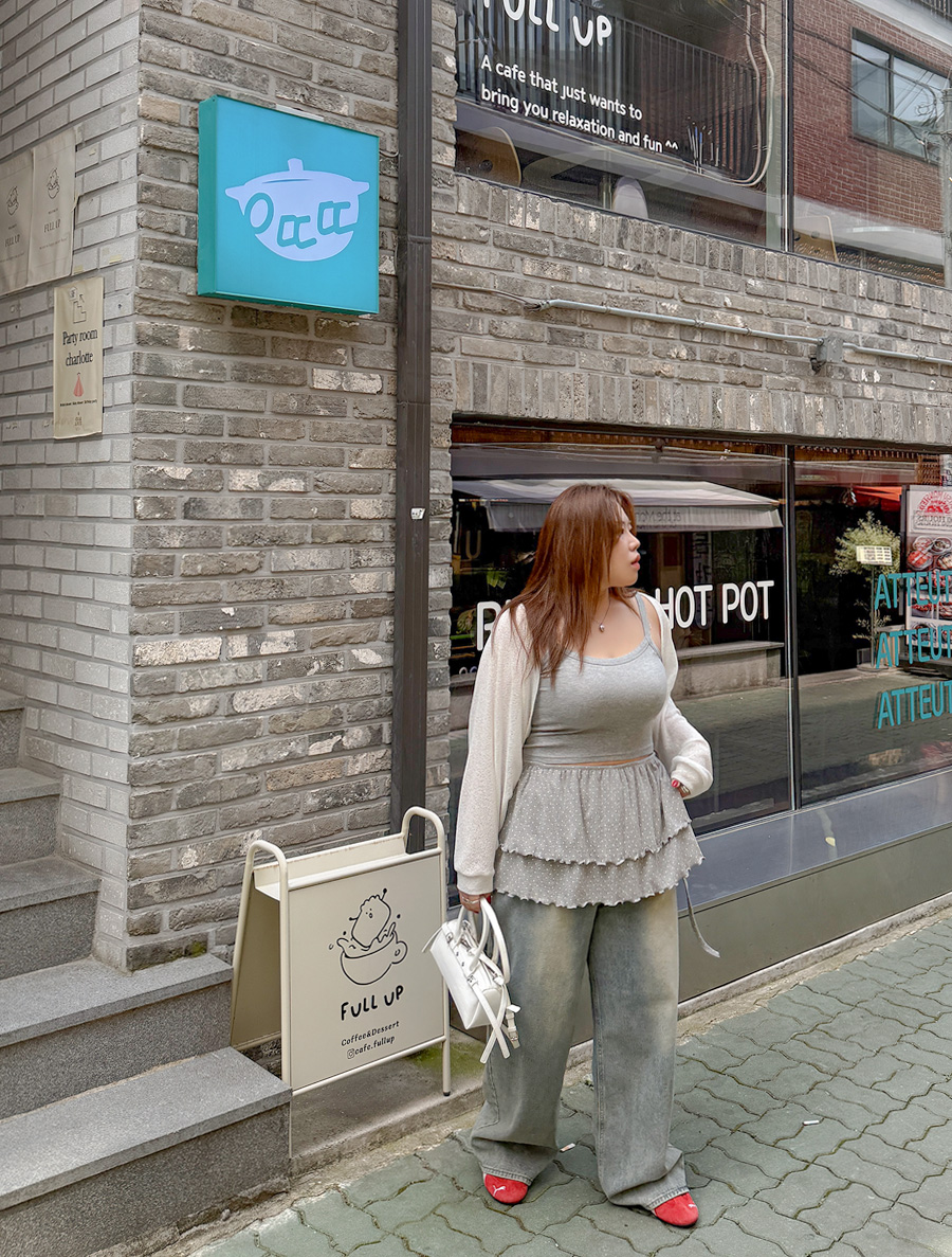 [Exclusive] Muorin Dot Tiered Layered Wrap Skirt