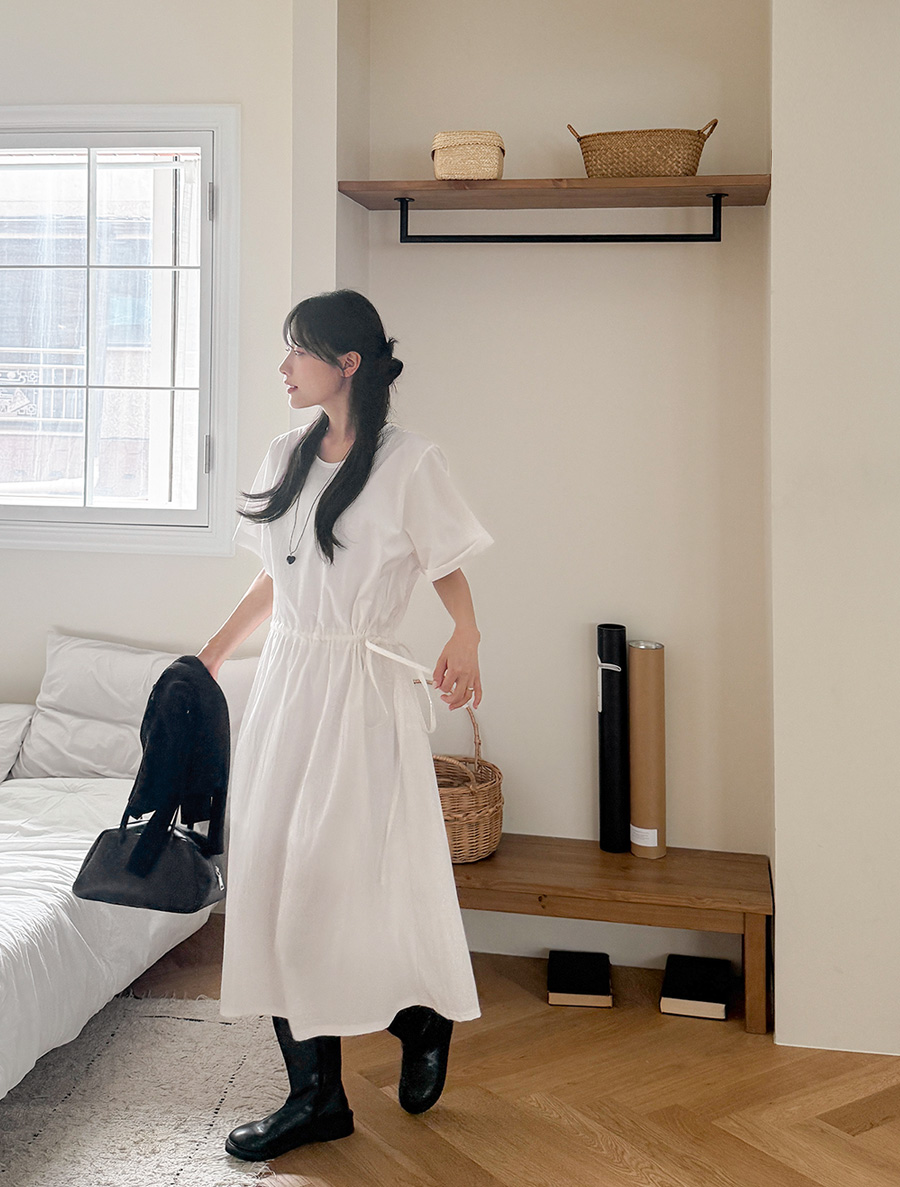 Erso Nylon String Long Dress