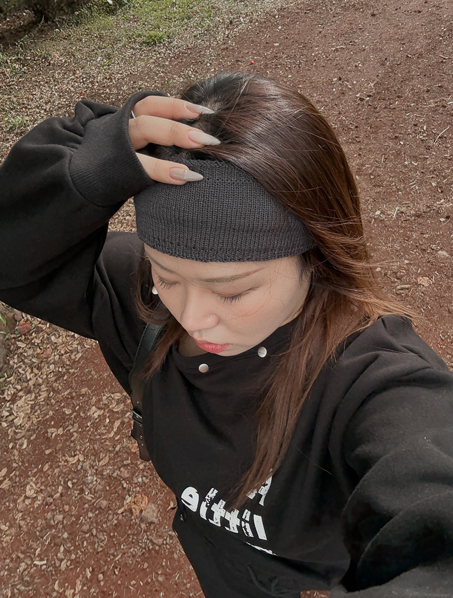 Binmuen Knit hairband