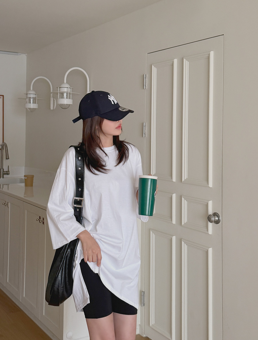 [EVELLET] Muello layered Long T-shirt