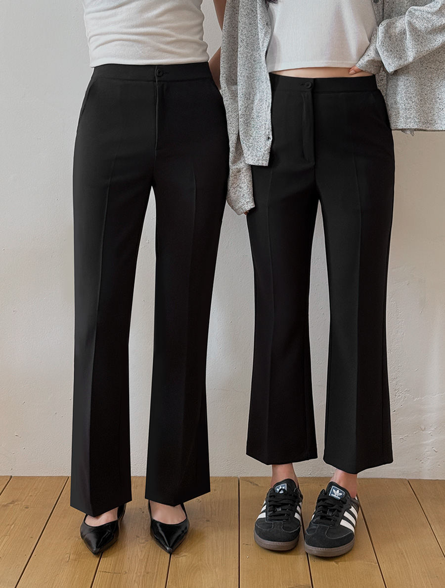 [Daily Pants] Flared Slacks of different lengths