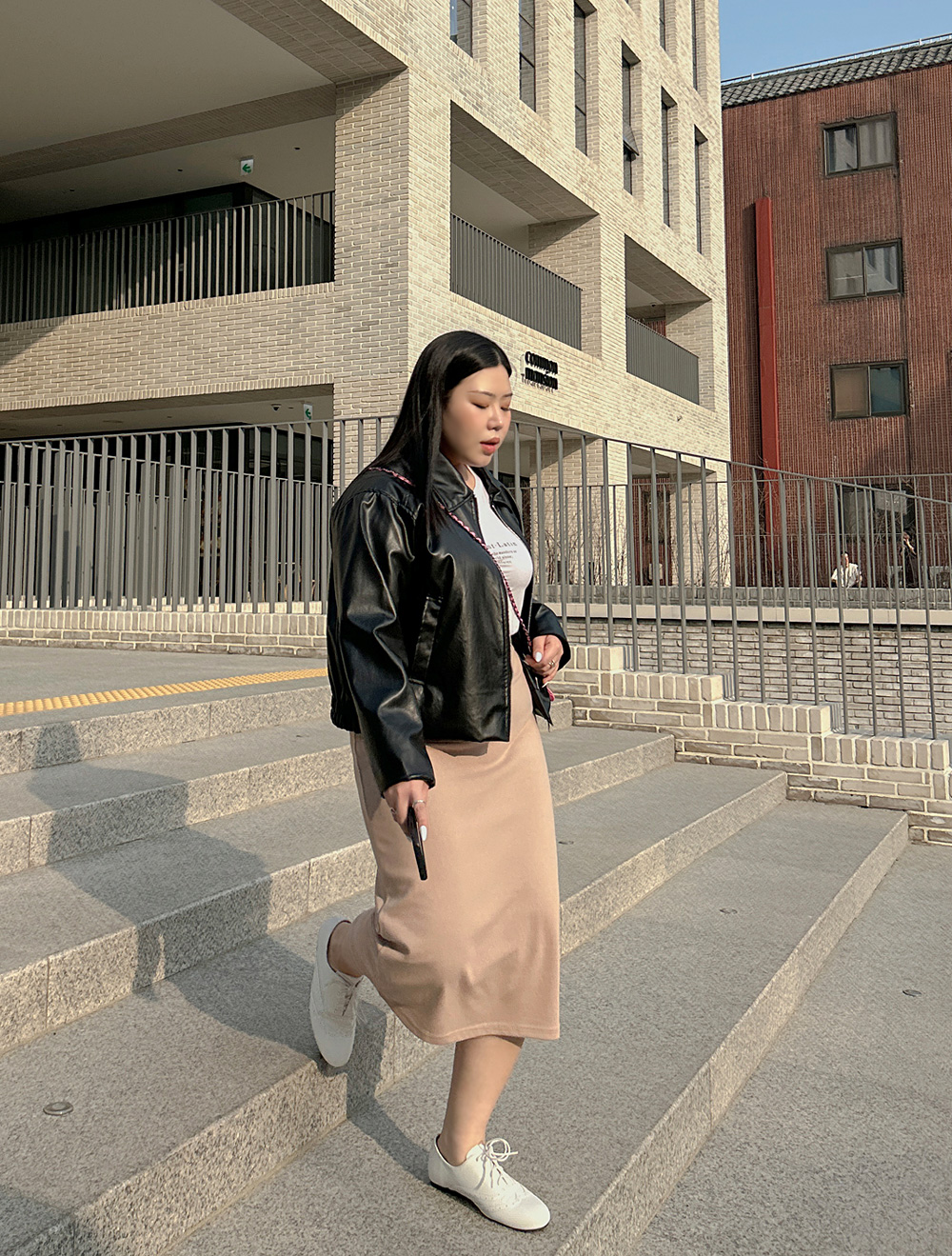 [EVELLET] Velaro Cotton Waistband Skirt