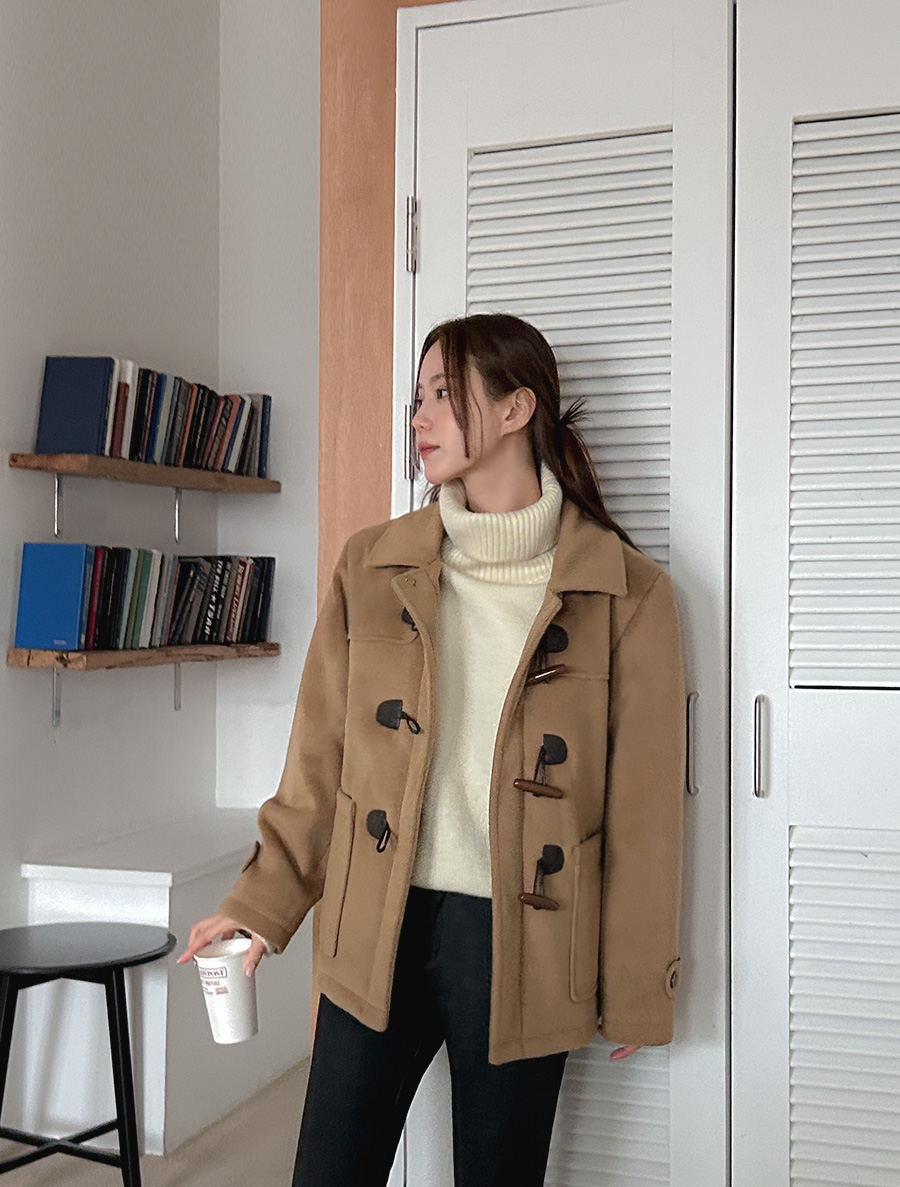 [EVELLET] Tarebin Duffel Wool Coat