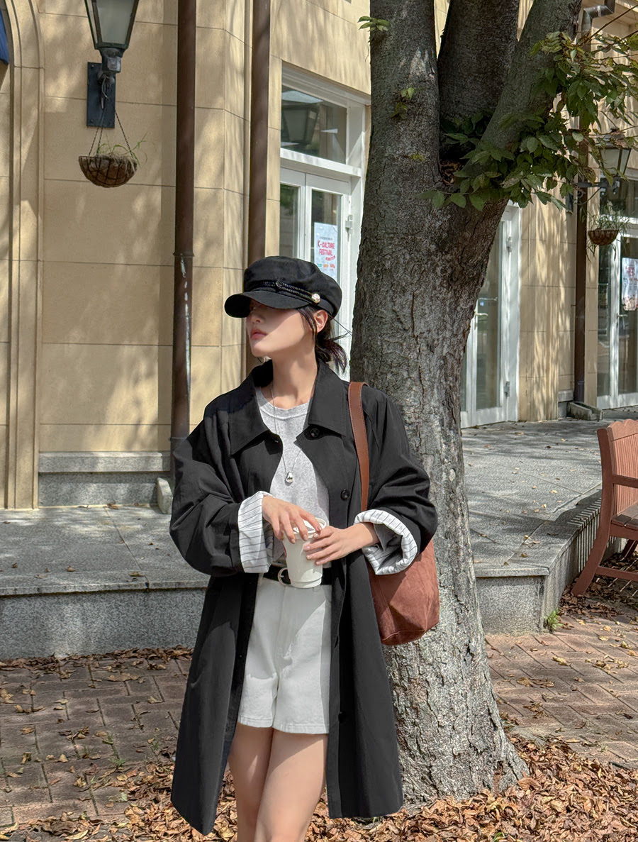 [EVELLET] Enmiyu Cotton Half Coat