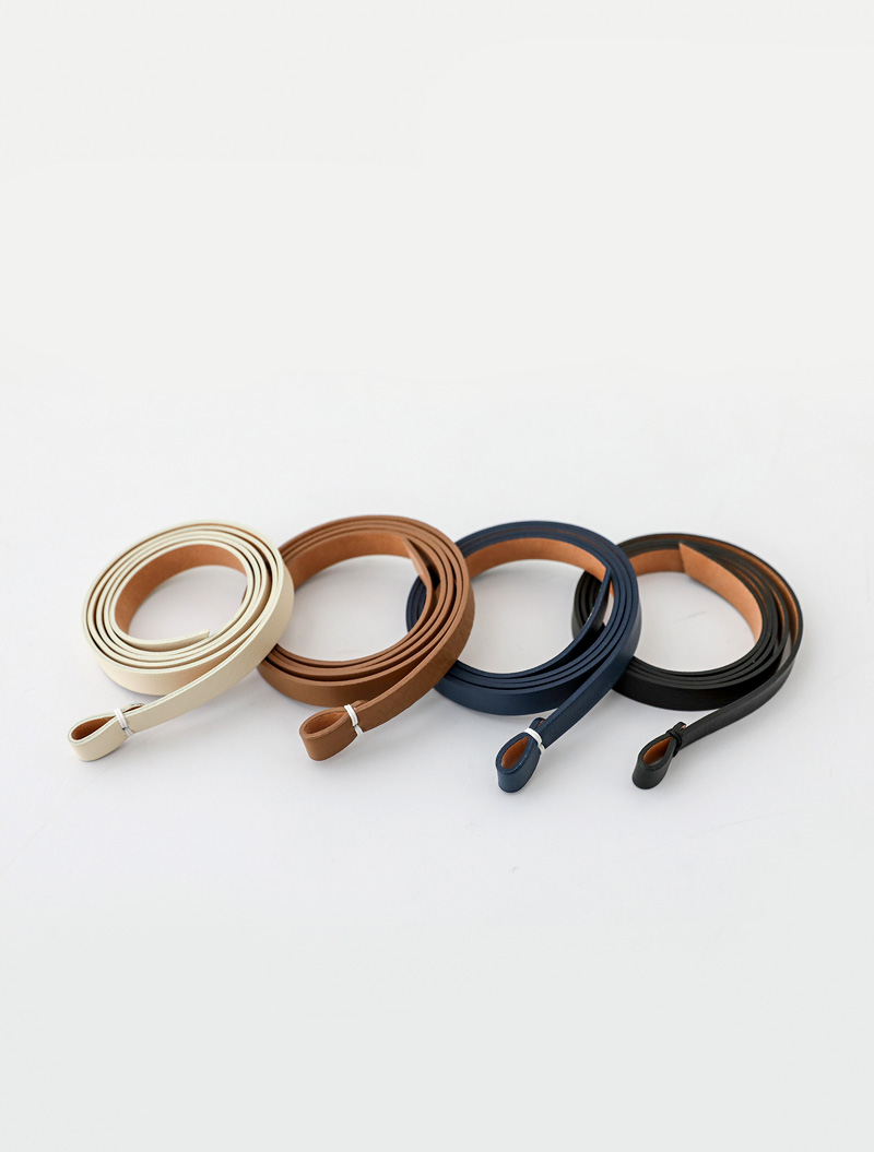 [EVELLET] Aluminum Hole Strap Belt