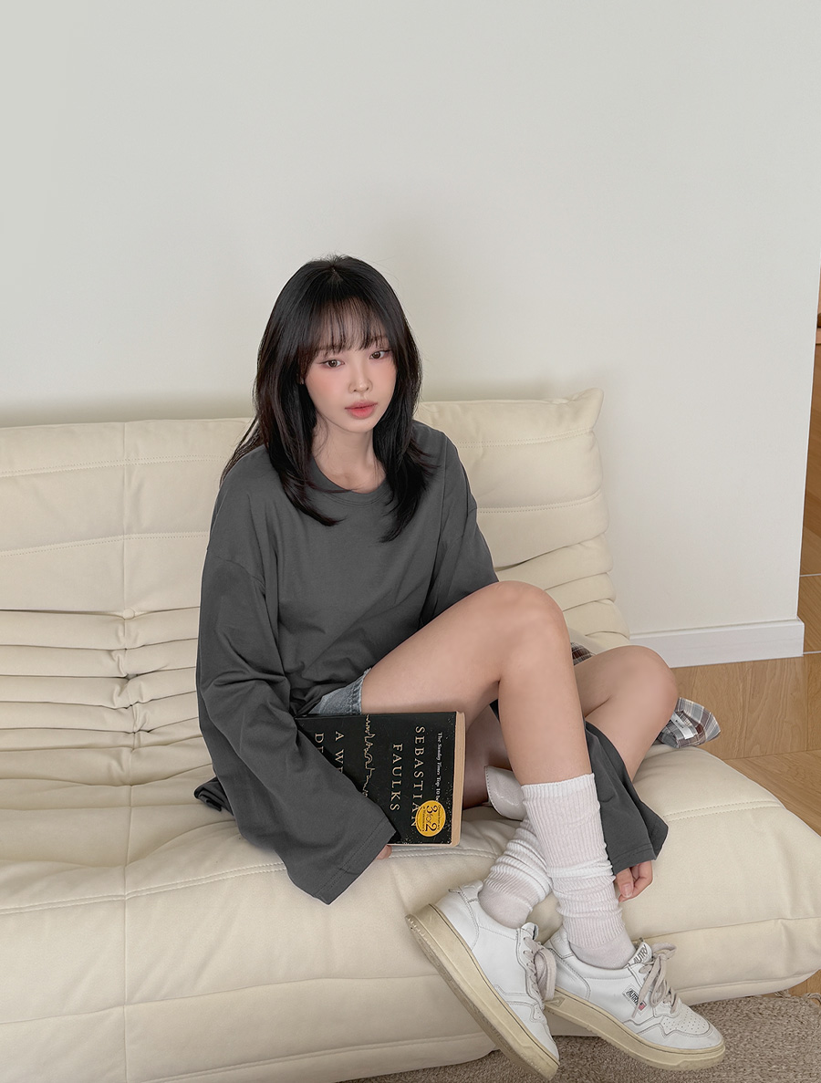 [EVELLET] Antiph Basic Team Layered T-shirt